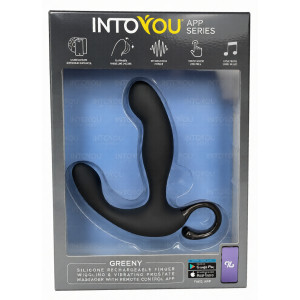 Stimulateur prostatique vibrant GREENY 10 x 2.5 cm par IntoYou