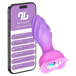 Plug bijou vibrant rotatif MOXY par INTOYOU