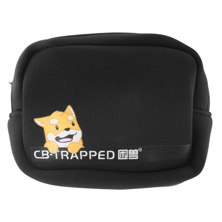 Cage de chasteté PUPPY Noir-Bleu 4.5 x 3.2 cm de CockLock
