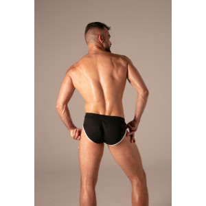 Slip RIB OPEN Noir de Absolu Male