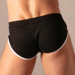 Slip RIB ZIP Noir de Absolu Male 2