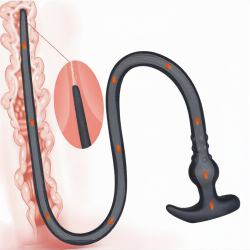 Tube anal Silicone CLEAN DEEP S 75 x 2 cm par CleanHole 2