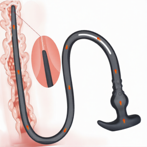 Tube anal Silicone CLEAN DEEP M 105 x 2 cm par CleanHole