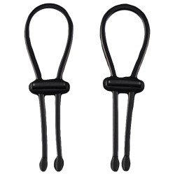 Anneaux électro Caoutchouc DUNGEON RINGS 4mm x2
