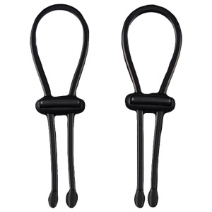 Anneaux électro Caoutchouc DUNGEON RINGS 4mm x2