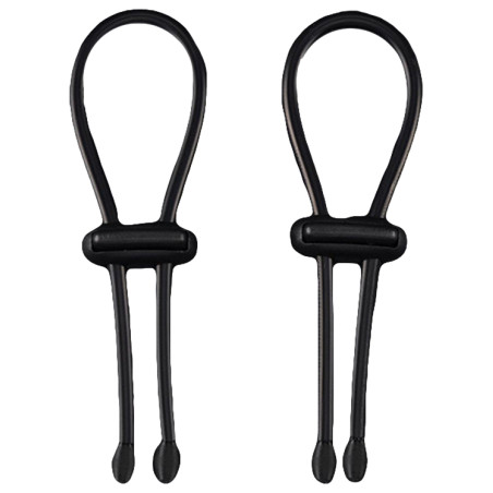 Anneaux électro Caoutchouc DUNGEON RINGS 4mm x2