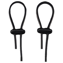 Anneaux électro Caoutchouc DUNGEON RINGS 4mm x2 2