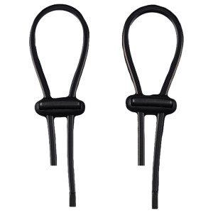 Anneaux électro Caoutchouc DUNGEON RINGS 4mm x2