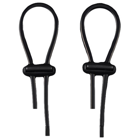 Anneaux électro Caoutchouc DUNGEON RINGS 4mm x2