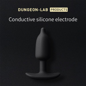 Plug Électro Silicone DUNGEON PLUG 9 x 3cm de DG-LAB
