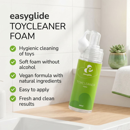 Nettoyant mousse pour sextoys TOYCLEANER par Easyglide