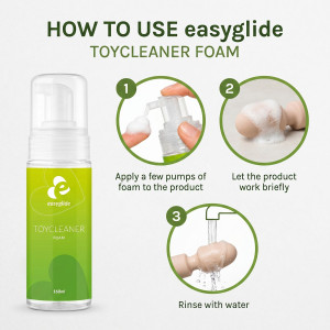 Nettoyant mousse pour sextoys TOYCLEANER par Easyglide