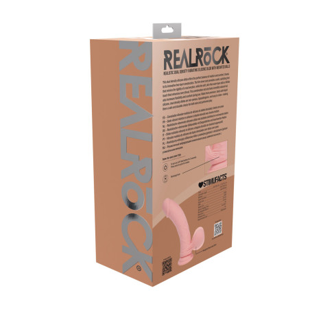 Gode vibrant BALLSTAP L 17 x 4.2cm de Real Rock