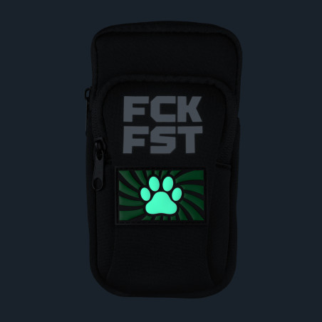 Fuck Bag FCK FST Noir de Fuck & Fist avec Tag PAW Vert