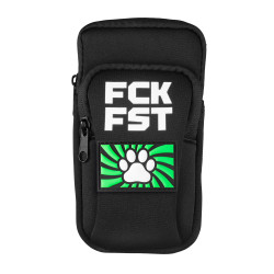 Fuck Bag FCK FST Noir de Fuck & Fist avec Tag PAW Vert