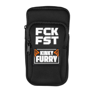 Fuck Bag FCK FST Noir + Tag KINKY FURRY