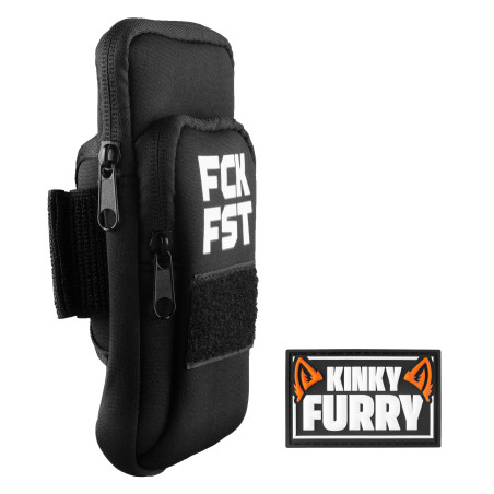 Fuck Bag FCK FST Noir de Fuck & Fist avec Tag KINKY FURRY