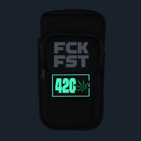 Fuck Bag FCK FST Noir de Fuck & Fist avec Tag 420