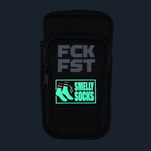 Fuck Bag FCK FST Noir avec Tag SMELLY SOCKS
