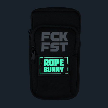 Fuck Bag FCK FST Noir avec Tag ROPE BUNNY