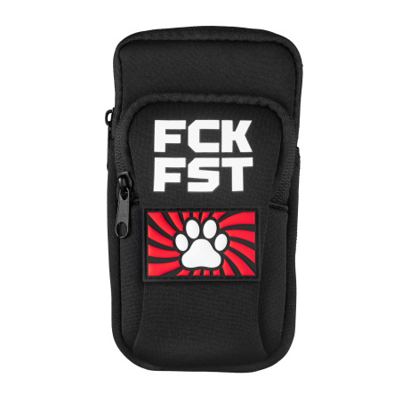 Fuck Bag FCK FST Noir avec Tag PAW Rouge