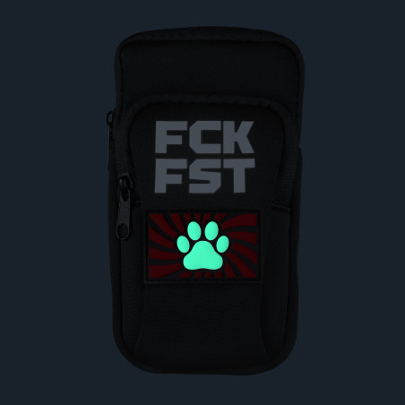 Fuck Bag FCK FST Noir avec Tag PAW Rouge