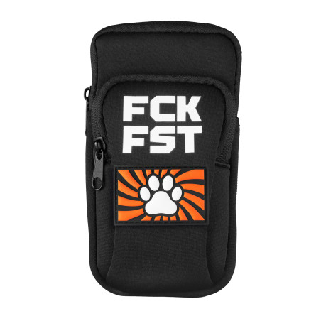 Fuck Bag FCK FST Noir avec Tag PAW Orange