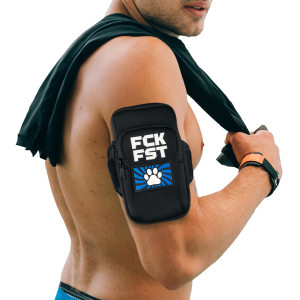 Fuck Bag FCK FST Noir avec Tag PAW Bleu