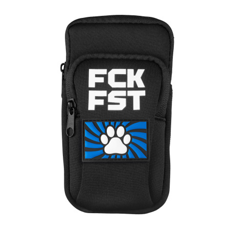 Fuck Bag FCK FST Noir avec Tag PAW Bleu