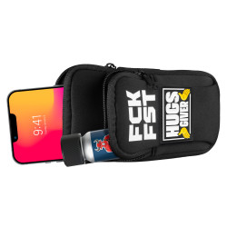Fuck Bag FCK FST Noir avec Tag HUGS GIVER 2