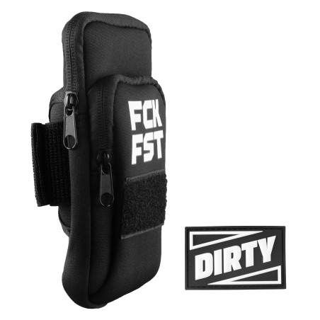 Fuck Bag FCK FST Noir avec Tag DIRTY