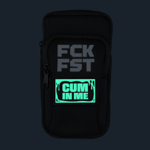 Fuck Bag FCK FST Noir avec Tag CUM IN ME