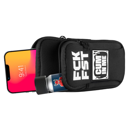 Fuck Bag FCK FST Noir avec Tag CUM IN ME