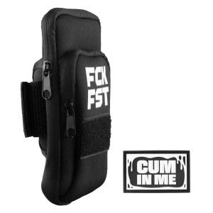Fuck Bag FCK FST Noir avec Tag CUM IN ME