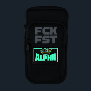 Fuck Bag FCK FST Noir avec Tag ALPHA