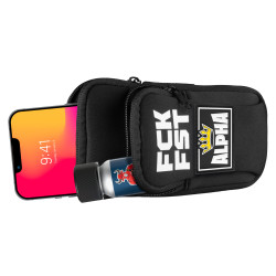 Fuck Bag FCK FST Noir avec Tag ALPHA 2