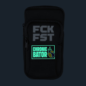 Fuck Bag FCK FST Noir avec Tag CHRONIC BATOR