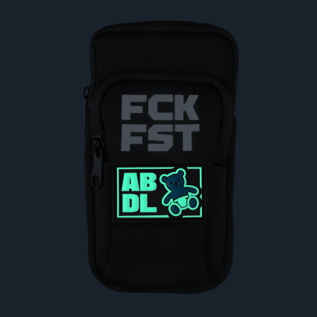 Fuck Bag FCK FST Noir avec Tag ABDL