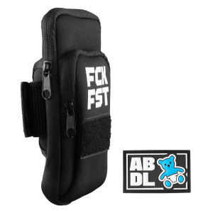 Fuck Bag FCK FST Noir avec Tag ABDL