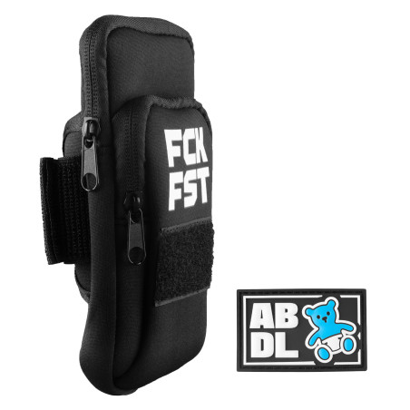 Fuck Bag FCK FST Noir avec Tag ABDL