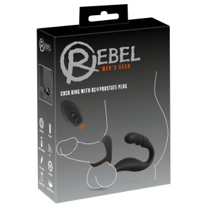 Ballstretcher-plug vibrant PROSTATUM 8.5 x 2.7 cm de Rebel Men's Gear