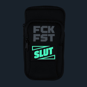 Fuck Bag FCK FST Noir avec Tag SLUT