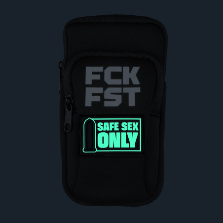 Fuck Bag FCK FST Noir avec Tag SAFE SEX ONLY
