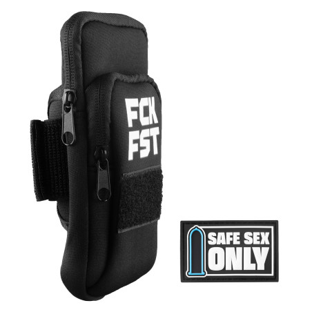 Fuck Bag FCK FST Noir avec Tag SAFE SEX ONLY