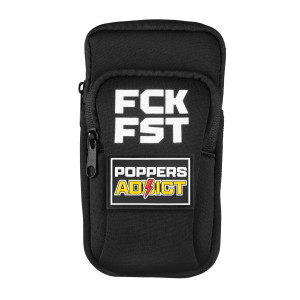 Fuck Bag FCK FST Noir + Tag POPPERS ADDICT