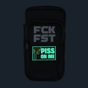 Fuck Bag FCK FST Noir avec Tag PISS ON ME