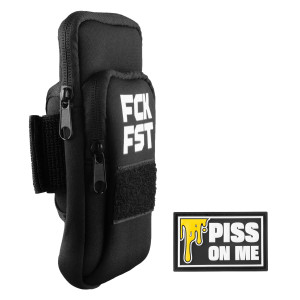 Fuck Bag FCK FST Noir avec Tag PISS ON ME