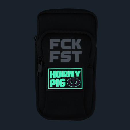 Fuck Bag FCK FST Noir avec Tag HORNY PIG