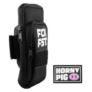 Fuck Bag FCK FST Noir avec Tag HORNY PIG