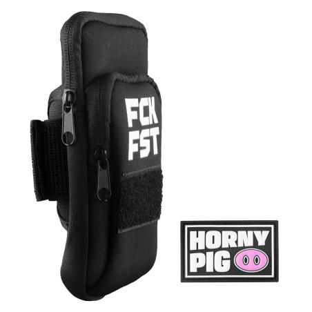 Fuck Bag FCK FST Noir avec Tag HORNY PIG